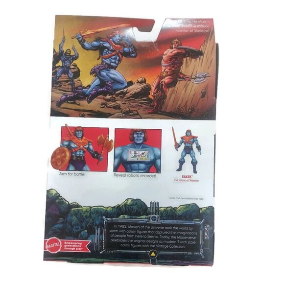 Masters of the Universe Masterverse FAKER 7 Inch Action Figure MOTU Villian - Picture 5 of 5